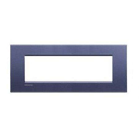 Placa ornament 7 module Violet Bticino Living Light